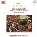 Carl Orff Orff: Carmina Burana (CD) Album