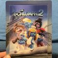 DIE SCHLÜMPFE 2 3D BLU-RAY LIMITED LENTICULAR STEELBOOK 