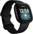 Fitbit Versa 4 Aktivitäts-Tracker schwarz/aluminium graphit neu