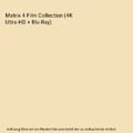 Matrix 4 Film Collection (4K Ultra-HD + Blu-Ray), vari