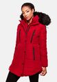 Marikoo warme Damen Winter Jacke Winterjacke Parka Stepp Mantel lang B401