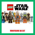 LEGO MINIFIGURES GENUINE ORIGINALI - STAR WARS - DA SET