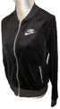 NIKE Gr. S (36/38) Jacke Sportswear NOIR Black VELOUR ZIP UP JACKET 921149