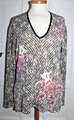 Marc Cain *Schöner Pullover Bunt Rosa Blume  Gr:N5 - 42,44,46