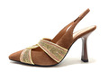 Alberta Ferretti Absatzschuh Pumps Designer Sandalette EU 39 US 8 UVP 790