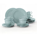 Seltmann Weiden BEAT color glaze 003 Kaffeeservice 18-teilig arktisblau