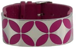 ESPRIT Armband ESBR11431C200 Thriving Flora  Caribian Edelstahl Pink Armspange