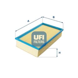 UFI (30.777.00) Luftfilter Filtereinsatz