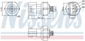 NISSENS 301090 Druckschalter, Klimaanlage für ASTON MARTIN DAIHATSU LEXUS