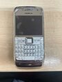 Nokia E71 Stahlgrau kein Akku entsperrt Smartphone - Top Zustand