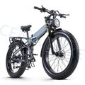 Klapprad Elektrofahrrad 48V 20Ah eBike 26 Zoll Moped ebike Vollfederung ebike