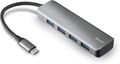 Trust Halyx Mini USB-C Hub 3.2 4 Port USB-A USB Adapter Kompakt Verteiler Laptop