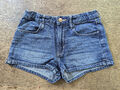 Jeans Shorts, kurze Hose, Mädchen, Gr. 146, Bund verstellbar