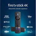 Neu Amazon Fire TV Stick 4K Ultra Media Streamer mit Alexa-Sprachfernbedienung 3. Gen