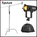 Aputure Light Storm LS 60x Bi-Color LED Video Light +Light Dome mini SE +C Stand