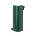 Brabantia Treteimer NewIcon, Abfalleimer, Mülleimer, Stahl, Pine Green, 30 L