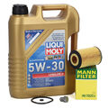 5L LIQUI MOLY 5W30 LONGLIFE III + MANN Ölfilter für VW GOLF 7 PASSAT 1.6/2.0 TDI