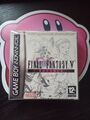 Final Fantasy V Advance (Nintendo Game Boy Advance, 2007) GBA - Leerverpackung