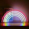 Neon LED Schild Regenbogen Licht Wand Deko Leuchte Gaming Setup Beleuchtung bunt