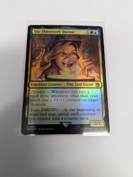 MtG Doctor Who Thirteenth Doctor Foil Magic Gathering M 0004