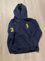 POLO - Ralph Lauren - Hoodie - Big Pony - blau - Gr. L