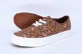 VANS SHOES AUTHENTIC SNEAKER 5,5 EUR 37 PETIT MOTIF BROWN