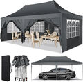 Pavillon 3x3/3x6m Wasserdicht Faltpavillon Pop Up Partyzelt Gartenzelt UV Schutz