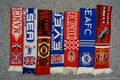 [9604] Schal Scarf Sammlung Chelsea London + Manchester Everton 7 Stück