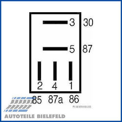 NEU - HERTH+BUSS ELPARTS 75614601 Multifunktionsrelais für SEAT SKODA