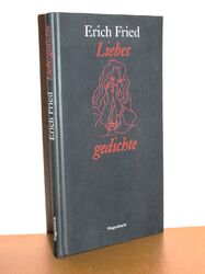 Erich Fried - Liebesgedichte - Neuausgabe 1995 - Quartbuch - Hardcover