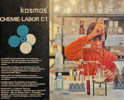 Chemiekasten von Kosmos, Chemie Labor C1, schwarze scharfe Version, unbenutzt ?
