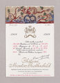 x5997 Ch. MOUTON ROTHSCHILD 1968 Weinetikett label étiquette – BONA