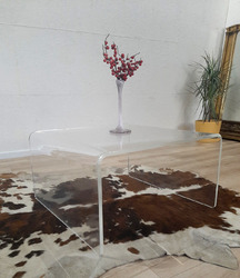 Tisch Couchtisch Beistelltisch  nesting tables Acryl Plexiglas