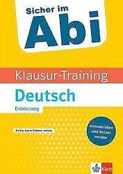 Klausur-Training - Deutsch Erörterung | Buch | 9783129495483