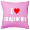 I Love Ringsheim Kissenbezug Pink Ich Liebe Ringsheim 141942