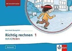 Richtig Rechnen 1. Heft A | Fördern: Übungsheft Klasse 1... | Buch | Zustand gutGeld sparen und nachhaltig shoppen!