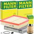 MANN FILTER INSPEKTIONSPAKET passend für VOLVO XC40 536/163-250PS B3/4 T4/5 D3/4