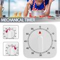 Kitchen Timer Egg&Square Shaped Kitchen Cooking Timer Mechanical Alarm