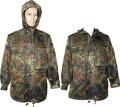 ORIGINAL BUNDESWEHR PARKA FLECKTARN BW JACKE FELDPARKA NEU O. GEBRAUCHT xs-XXXL