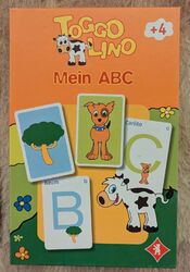 TOGGO LINO Mein ABC Lernspiel Kartenspiel Kinderspiel ab 4 Jahre