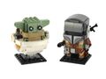 LEGO Star Wars: Brick Headz Der Mandalorianer und das Kind Grogu (75317) NEU&OVP