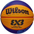 Basketball Unisex, Wilson FIBA 3X3 Paris 2024 Replica Ball, Gelb