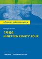 George Orwell M 1984 - Nineteen Eighty-Four von George Orwell.: Te (Taschenbuch)