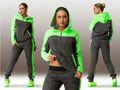 Damen Sport Jogginganzug Fitness Sweatshirt Trainingsanzug Hose Hoodie Hausanzug