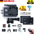 4K HD Action Cam 4K Sport Camera WiFi Helmkamera Wasserdichte Kamera  Weitwinkel