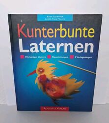 Kunterbunte Laternen Sankt Martin Bastelbuch - Inkl. Vorlagebogen | Zustand Gut 