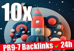 10 Hochwertige PR9 bis 7 SEO Backlinks 🚀 Website-Ranking manueller Linkaufbau🚀