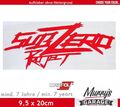 Sub Zero Project Logo Aufkleber Sticker Decal Autocollant Hard Bass Hardstyle