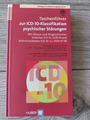 Taschenführer zur ICD-10-Klassifikation psychischer Störungen von H. Dilling