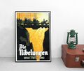 Filmposter Nibelungen Fritz Lang 1920er Plakat Kunstdruck Poster